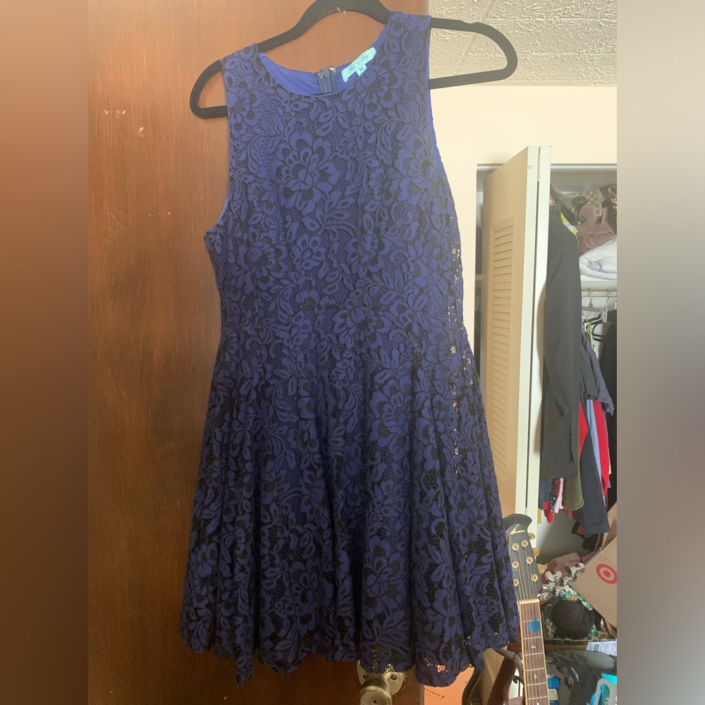 Navy Blue Dress